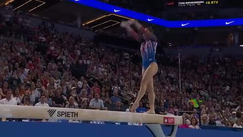 Suni lee leaves no doubt on day 1 of u s gymnastics trials nbc sports