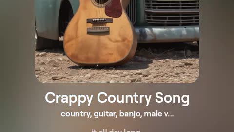 Crappy Country Song