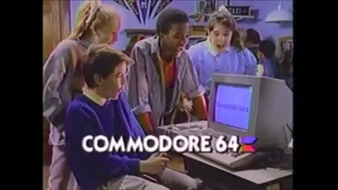 1986 Commodore 64 Gaming Commercial