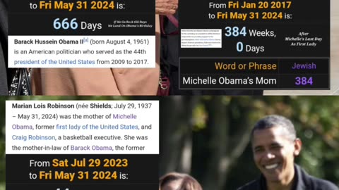 Antichrist Ritual - Michelle Obamas Mom Dead 666