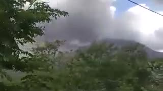Levotobi Laki Laki volcano, Indonesia, January 10, 2024
