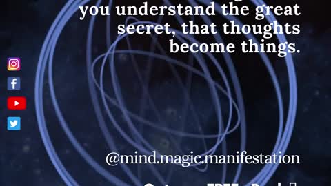 The Law of Attraction | Powerful Message 2 | Mind Magic Manifestation | #lawofattraction