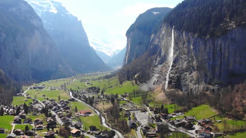 LAUTERBRUNNEN Drone 4K | Switzerland | #4K #switzerland #lauterbrunnen