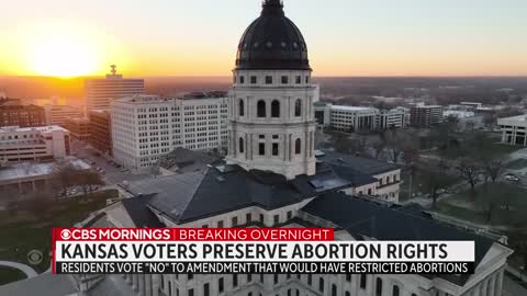 Kansas votes to keep abortion rights protected by state constitution