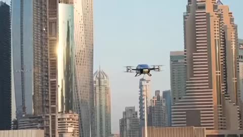 The first flight of the electric flying car XPENG X2 took place in Dubai