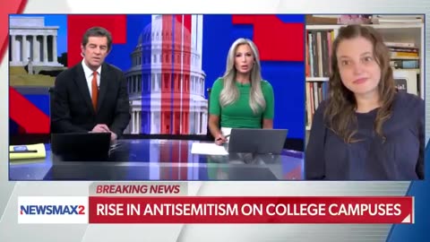 Libby Emmons tells Newsmax about pro-Palestinian protesters