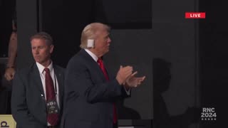 Trump's First Appearance After Getting Shot