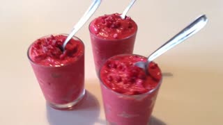 QUICK AND EASY STRAWBERRY GRANITA RECIPE - RECETTE DE GRANITE AUX FRAISES SIMPLE, FACILE ET RAPIDE