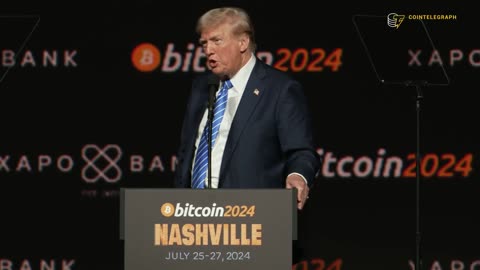 Trump at the Bitcoin 2024 Conference