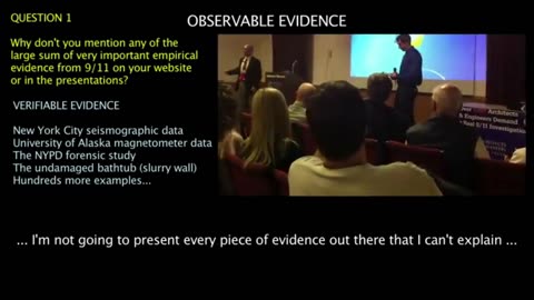 Solving 9/11: DON'T look at evidence you cannot explain.