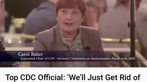 CDC official says "get rid of whites"