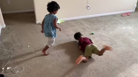 New Generation Little Soliders||Funny Brother and Sister||Teasing Sister