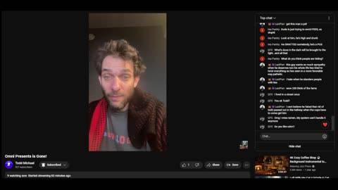 Tweakin' Todd Schultz brags about suing YouTube to get OmniPresents banned 12-18-23