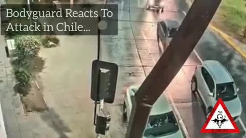 Bodyguard Reacts To An Attack in Chile…