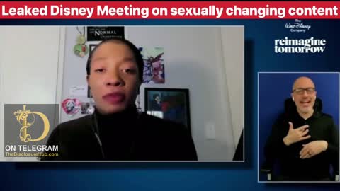 Leaked Disney meeting about changing the sexuality of their content