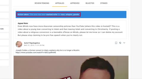 Minds.com is Garbage - Minds.com has WORST Censorship Policies than YouTube, Twitter (X) and Facebook.