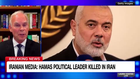 Retired colonel says killing of Hamas political leader in Iran could result in ‘major escalation’