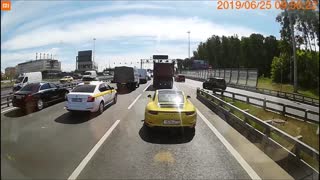 Pushy Porsche Drives Carelessly