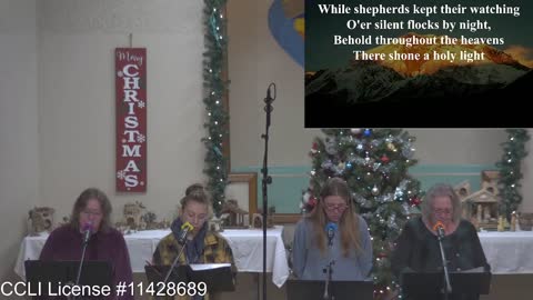 Moose Creek Baptist Church Sing “Go Tell it On the Mountain” During Service 12-11-2022