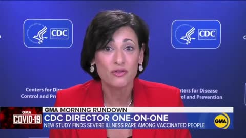 CDC Director: The Overwhelming Majority of Deaths Occured in People with at Least FOUR Comorbidities