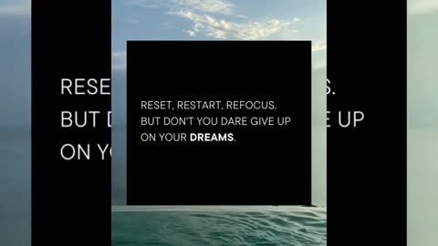 Don’t You Dare Give Up On Your Dreams #motivation #motivational #motivationalquote #motivationalvid