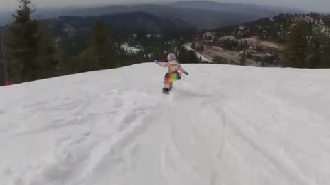 Sing when snowboarding