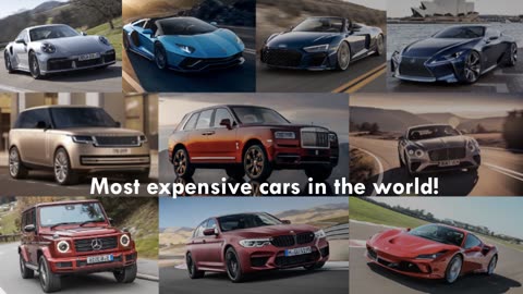 Wolrd's Most Expensive Cars