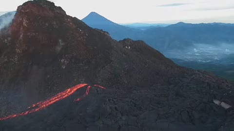 Pacaya volcano eruption spills molten lava in Guatemala