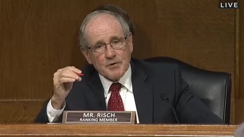 "Who Turns Off Biden's Mic?" Senator Risch Grills Tony Blinken During Senate Testimony (VIDEO)