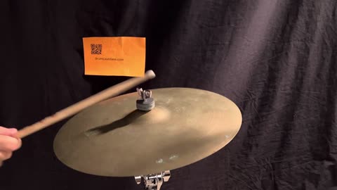 16" Vintage 1957-60 Zildjian Crash Cymbal, bendable thin