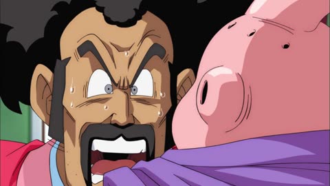 Dragonball Super Bang Zoom vs Funimation Hercule Satan and Majin Buu