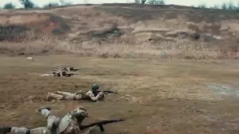 Footage of training of the Kalinowski Regiment (Belarusian volunteers from the Ukrainian side).