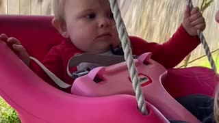 First time in a swing