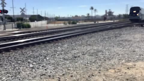 BNSf had tank cars at the end an engines DPU at the end