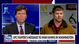 UFC Fighter Speaks With Tucker Following Viral Comments on Ukraine and Biden