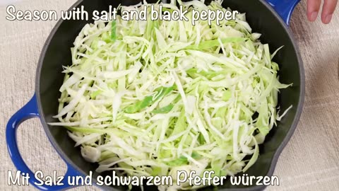 Minced beef with cabbage easy and delicious recipe