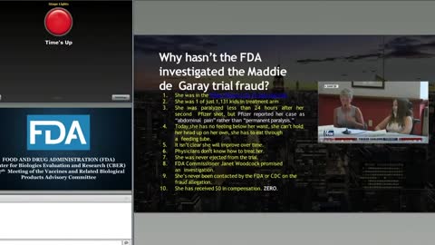 FDA Hearing: Doctors Testify Govt DOES NOT Have Data COVID Shots Do Not Cause More Harm than They Save Lives