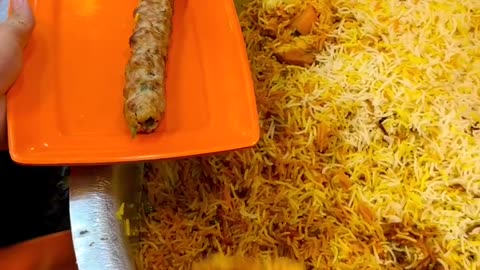 Kabab Biryani 👍