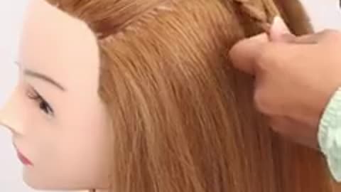 Hair style ponytail artist