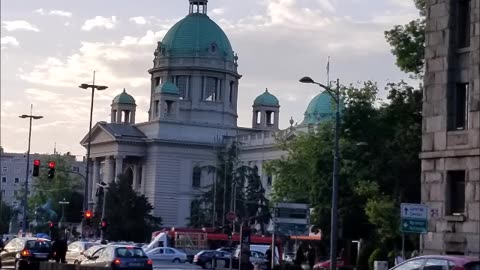 Belgrade Serbia Parliament Building Presidential Palace