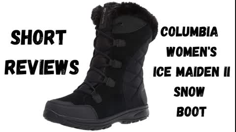 Reviews / Columbia Women's Ice Maiden II Snow Boot / Best Trendy Style