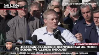 Jim Jordan's Fiery Visit to U.S.-Mexico Border: Unveiling the Cause Behind It All!