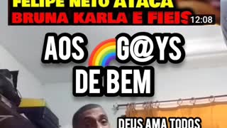 Felipe Neto do YouTube ataca a cantora gospel Bruna Karla