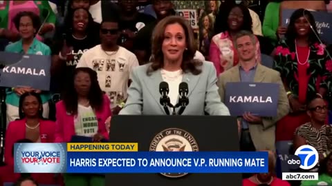 Kamala Harris expected to announce VP running mate