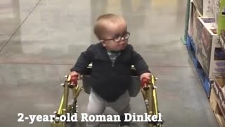 Toddler with Spina Bifida Takes First Steps On His Own
