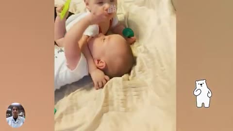 Cutest twin babies funny videos compilation