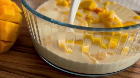 5 Minutes Mango Dessert Recipe mango mangodessert mangodelight #youtubeislife