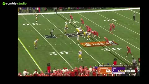 2020 CFP National Championship Game Replay LSU vs Clemson