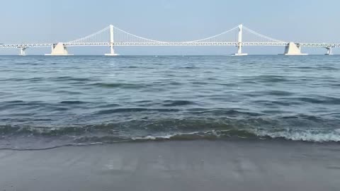 Gwangalli Beach in Busan.