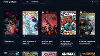 New Comics Releasing November 15th, 2023